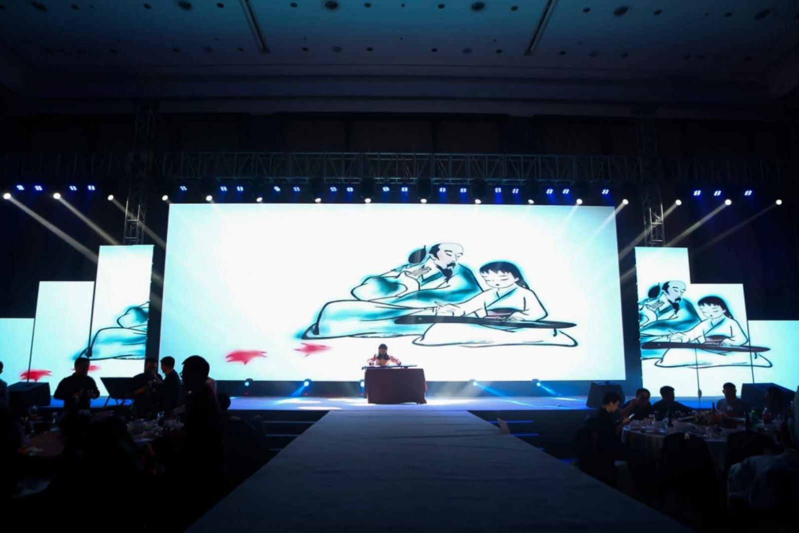 年會古風表演節(jié)目《醉漁唱晚》