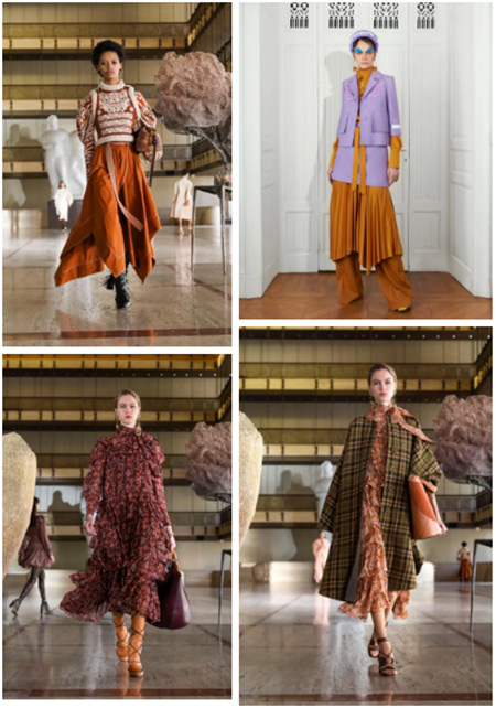 2021秋冬女裝十大流行色 晴空藍(lán)、嫩粉紅等色彩都很美(圖7)