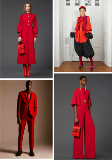 2021秋冬女裝十大流行色 晴空藍(lán)、嫩粉紅等色彩都很美(圖39)